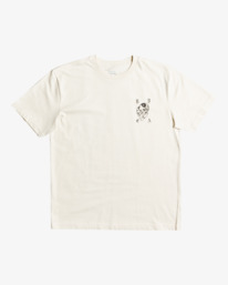 0 Benjamin Jean Jean Cosmic - Short Sleeve T-Shirt for Men White C1SSRSRVP2 RVCA