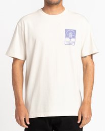 2 Landseer - Short Sleeve T-Shirt for Men White C1SSRURVP2 RVCA