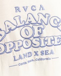 4 Landseer - Short Sleeve T-Shirt for Men White C1SSRURVP2 RVCA
