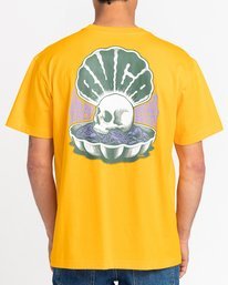 3 Martin Ander Save Our Souls - Short Sleeve T-Shirt for Men Yellow C1SSRYRVP2 RVCA