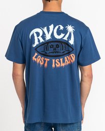 3 Dmote Lost Island - T-Shirt für Männer Blau C1SSSARVP2 RVCA