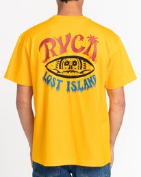 3 Dmote Lost Island - Camiseta de manga corta para Hombre  C1SSSARVP2 RVCA
