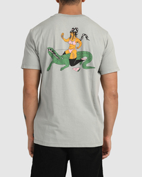 8 Luke Pelletier X Kristen Liu Wong - Short Sleeve T-Shirt for Men Blue C1SSSMRVP2 RVCA