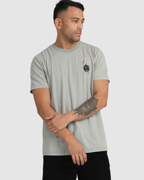 0 Luke Pelletier X Kristen Liu Wong - Short Sleeve T-Shirt for Men Blue C1SSSMRVP2 RVCA