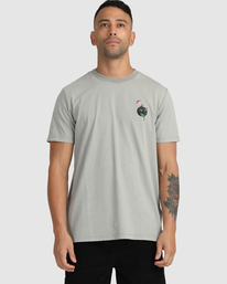 5 Luke Pelletier X Kristen Liu Wong - Short Sleeve T-Shirt for Men Blue C1SSSMRVP2 RVCA