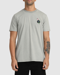 7 Luke Pelletier X Kristen Liu Wong - Short Sleeve T-Shirt for Men Blue C1SSSMRVP2 RVCA