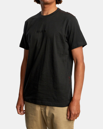 5 Small RVCA - T-Shirt for Men Black C1SSSRRVP2 RVCA