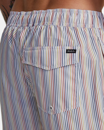 8 Perry Elastic - Elastic Swim Shorts for Men White C1VORARVP2 RVCA