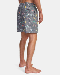 5 Luke Pelletier X Kristen Liu Wong - Elastic Swim Shorts for Men  C1VORBRVP2 RVCA