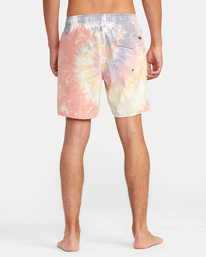 2 Manic - Calções de banho elásticos para Homem Azul C1VORCRVP2 RVCA