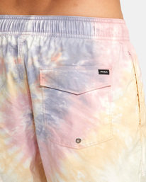 9 Manic - Calções de banho elásticos para Homem Azul C1VORCRVP2 RVCA