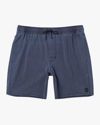 0 VA Pigment - Beachshort elastici da Uomo White C1VORGRVP2 RVCA