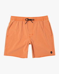 0 VA Pigment - Short-Bañador elástico para Hombre Marron C1VORGRVP2 RVCA