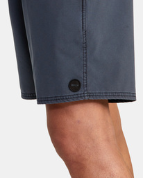 7 VA Pigment - Beachshort elastici da Uomo White C1VORGRVP2 RVCA