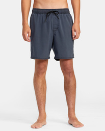 1 VA Pigment - Beachshort elastici da Uomo White C1VORGRVP2 RVCA