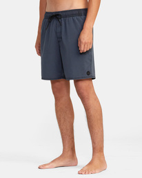 4 VA Pigment - Beachshort elastici da Uomo White C1VORGRVP2 RVCA