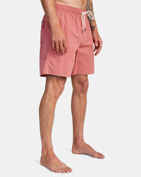 6 Opposites - Elastic Swim Shorts for Men Blue C1VORXRVP2 RVCA