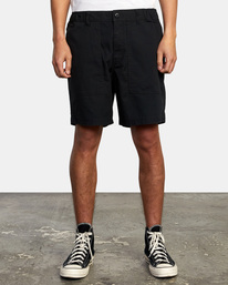 9 All Time Surplus - Short pour Homme Noir C1WKRBRVP2 RVCA