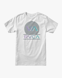 0 Mirage - Short Sleeve T-Shirt for Boys 8-16  C2SSRJRVP2 RVCA