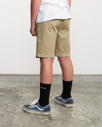 4 Weekday Stretch - Shorts für Jungen 8-16 Beige C2WKRARVP2 RVCA