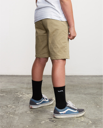 5 Weekday Stretch - Shorts für Jungen 8-16 Beige C2WKRARVP2 RVCA