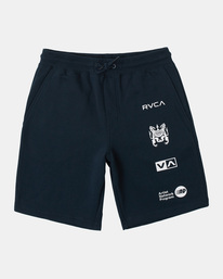 0 Graphic Mix - Shorts for Boys 8-16 Blue C2WKRBRVP2 RVCA