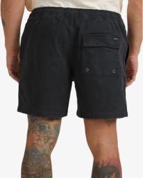 8 Escape Elastic - Shorts f&uuml;r Jungen 8-16 Schwarz C2WKRCRVP2 RVCA