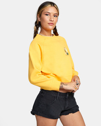 6 Oasis - Sweat pour Femme  C3CRRBRVP2 RVCA