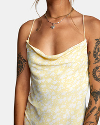 4 Camille Rowe Phoebe - Robe mi-longue pour Femme  C3DRRCRVP2 RVCA