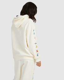 1 Luke Pelletier X Kristen Liu Wong Parrot Ice - Felpa con cappuccio da Donna  C3HORERVP2 RVCA