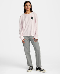 3 Luke Pelletier X Kristen Liu Wong - Long Sleeve T-Shirt for Women  C3LSRCRVP2 RVCA