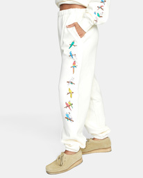 8 Luke Pelletier X Kristen Liu Wong Parrot Ice - Trousers for Women  C3PTRARVP2 RVCA
