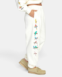 9 Luke Pelletier X Kristen Liu Wong Parrot Ice - Trousers for Women  C3PTRARVP2 RVCA