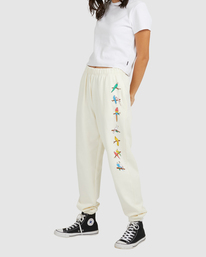 10 Luke Pelletier X Kristen Liu Wong Parrot Ice - Trousers for Women  C3PTRARVP2 RVCA