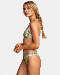 4 Palms Medium French - Braguita de bikini de cobertura reducida para Mujer Amarillo C3SBRHRVP2 RVCA