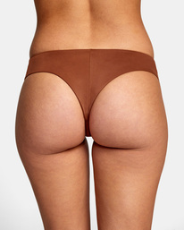 7 Camille Rowe Camille Boy Short - Braguita de bikini de cobertura reducida para Mujer  C3SBRORVP2 RVCA