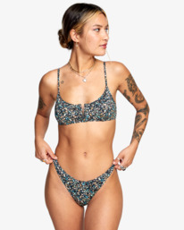 1 No Matter Skimpy French - Braguita de bikini de cobertura reducida para Mujer  C3SBRXRVP2 RVCA