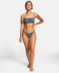 3 No Matter Skimpy French - Braguita de bikini de cobertura reducida para Mujer Gris C3SBRXRVP2 RVCA