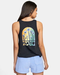 1 Dream Field - Camiseta sin mangas para Mujer  C3SGRBRVP2 RVCA