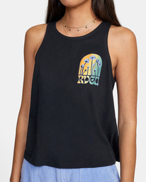 2 Dream Field - Camiseta sin mangas para Mujer  C3SGRBRVP2 RVCA