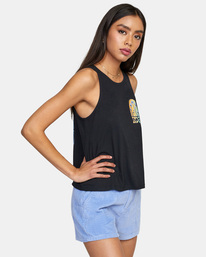 5 Dream Field - Camiseta sin mangas para Mujer  C3SGRBRVP2 RVCA