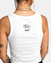 6 Future Flowers - Camiseta sin mangas para Mujer  C3SGRERVP2 RVCA