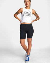 3 Future Flowers - Camiseta sin mangas para Mujer  C3SGRERVP2 RVCA