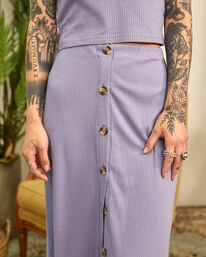 3 Camille Rowe Fete - Jupe midi pour Femme  C3SKRARVP2 RVCA
