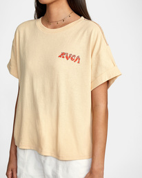 2 Land Snail - Short Sleeve T-Shirt for Women  C3SSRFRVP2 RVCA