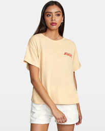 0 Land Snail - Short Sleeve T-Shirt for Women  C3SSRFRVP2 RVCA