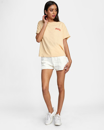 3 Land Snail - Short Sleeve T-Shirt for Women  C3SSRFRVP2 RVCA