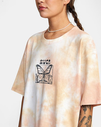 2 In The Air - T-shirt manches courtes pour Femme Orange C3SSRGRVP2 RVCA
