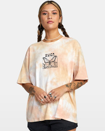 0 In The Air - T-shirt manches courtes pour Femme Orange C3SSRGRVP2 RVCA