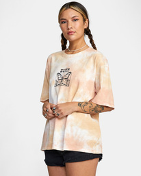 4 In The Air - T-shirt manches courtes pour Femme Orange C3SSRGRVP2 RVCA